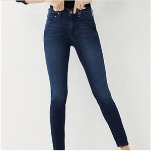 True Religion Jennie Curvy Mid-Rise Skinny Jeans Sz 25
